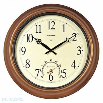 ACURITE Wall Clock Analog Battery, 3KMX3