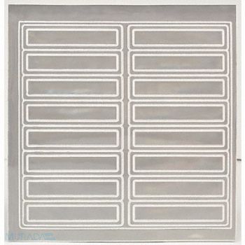 ACCUFORM D5953 Hard Hat Label 1 in H 4 in W PK16, 3KNU7