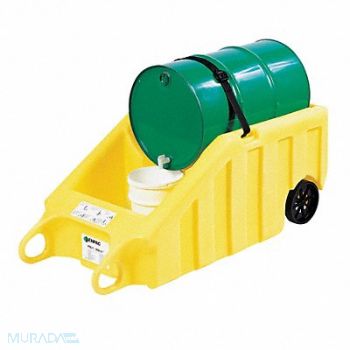 ENPAC Indoor Dispensing Dolly Yellow 70 Gal, 3KP15