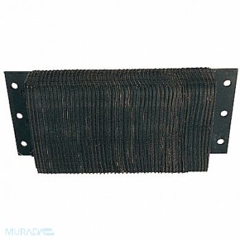 GRAINGER APPROVED Laminated Dock Bumper 14 W, 8DEY3