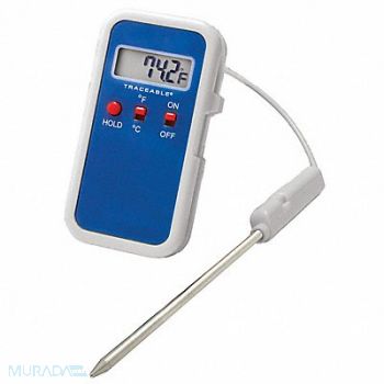 TRACEABLE Thermistor Thermometer 1 Input, 3KTW9