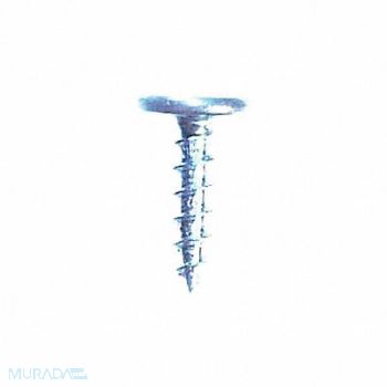 GRAINGER APPROVED FlatHd Wood Scrw Zinc #10 5/8 L PK100, 3KUK5