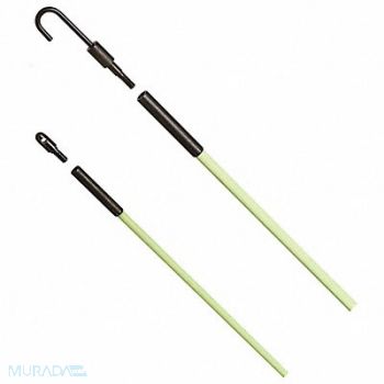 IDEAL Cable Pulling Fishing Pole 3/16 In 12 ft, 3KUP9