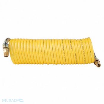 GUARDAIR Coiled Air Hose 1/4 ID x 25 ft., 3KVH5