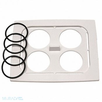 BRANSON Beaker Cover (4)600Ml Beakers For2.5gal, 3KWN7