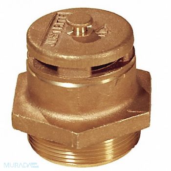 GRAINGER APPROVED Drum Safety Vent Brass Brown Vertical, 3KWZ2