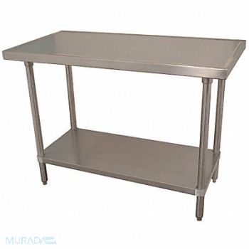 ADVANCE TABCO Fixed Work Table SS 72 W 30 D, 3KWZ5