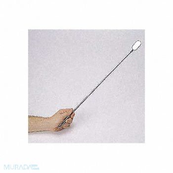 GENERAL Adj Glass Oval Inspec Mirror, 3KYA1