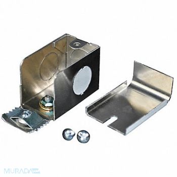 PLUGMOLD Entrance End White Stainless Steel Ends, 3KYJ8