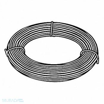 GRAINGER APPROVED Carbon Steel Wire 4624 L 0.009 Thick, 3L536