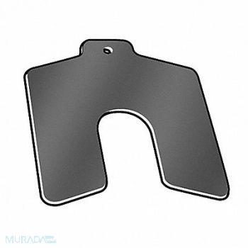 PRECISION BRAND Slotted Shim Tab B 0.0600 In PK20, 5GE50