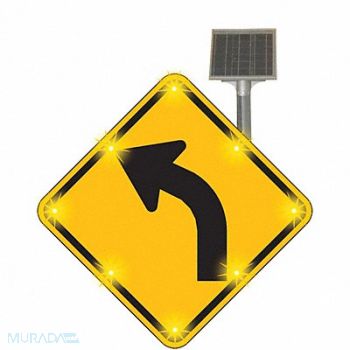 TAPCO LED Traffic Sign Aluminum 30 x 30, 3LAK8