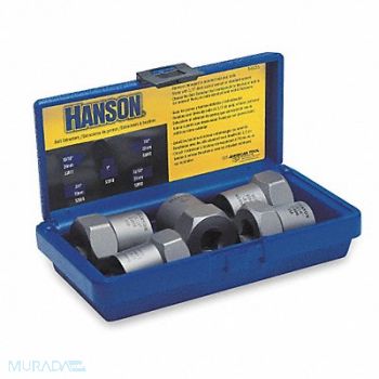 IRWIN HANSON Skt St Chrm 5/16-7/8 in 12Pt, 3LB73