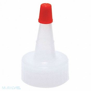DYNALON Replacement Cap LDPE Wht Clear PK12, 3LCY3