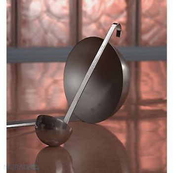 GRAINGER APPROVED Ladle 12 oz 12.125 Stainless Steel, 3LEY6