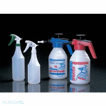 GRAINGER APPROVED Foam Trigger Sprayer 16oz 24oz 10 H PK6, 3LFT3