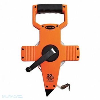 KESON Tape Measure 1/2 In x 50 ft/15m Pumpkin, 3LJT3