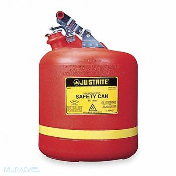 JUSTRITE Type I Safety Can 5 gal Red 16In H, 3LLD6