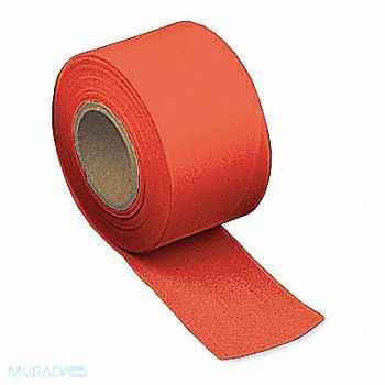 PRESCO PRODUCTS CO Taffeta Flagging Tape Red 300 ft x 2 In, 3LTW4
