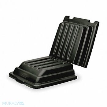 RUBBERMAID COMMERCIAL PRODUCTS Tilt Truck Lid Black Fits 13-1/2 cu ft., 3LU54