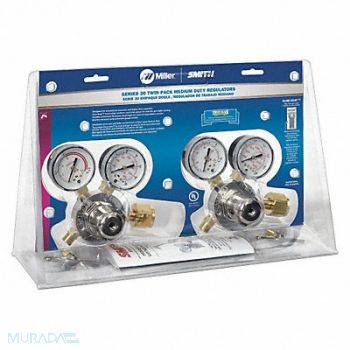 SMITH EQUIPMENT SMITH Acetly/Oxy F-F Gas Regulator, 3LVR3