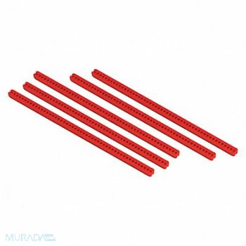 BRADY Blocking Arms Red 480/600 Voltage PK5, 3LY23