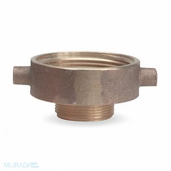 GRAINGER APPROVED Fire Hose Adapter Straight NSTxGHT, 3LZ45