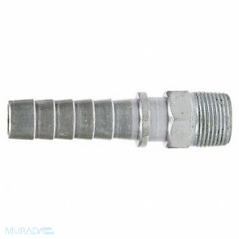 GRAINGER APPROVED Barbed Steam Hose Fitting 1/2 NPTxBarb, 3LZ77