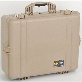 PELICAN ProtCase 6 1/8 in DblThrw Desert Tan, 20FZ50