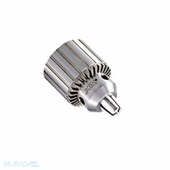 JACOBS Drill Chuck Keyed Steel 1/2 In 3/8-24, 3M400