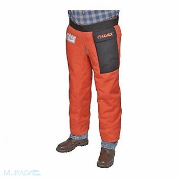 ELVEX E6869 Chain Saw Chaps Orange 39 in L, 3MAD8