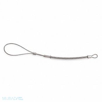 GRAINGER APPROVED Safety Cable 38 L Steel 1/4 Dia, 3MC07