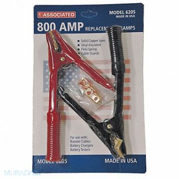 ASSOCIATED EQUIP Battery Clamp Parrot Jaw Type, 3MJU1