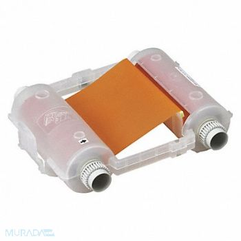 BRADY D9031 Ribbon Cartridge Orange 200 ft L, 3MU49