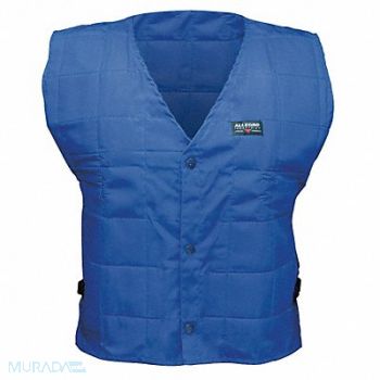 ALLEGRO D2428 Cooling Vest Blue 24 to 72 hr Universal, 3MUG4