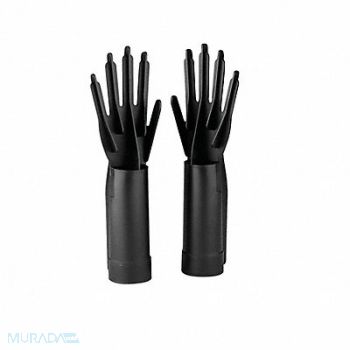 PEET DRYER Glove Attachment Black Tube L 14 PR, 3MYG5