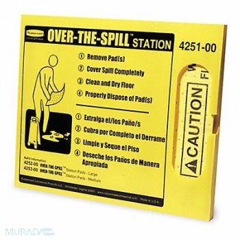 RUBBERMAID COMMERCIAL PRODUCTS Over-the-Spill Station Kit Universal, 3NB37