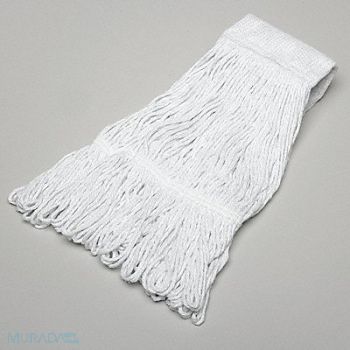 ABILITY ONE Wet Mop White Acrylic/Nylon/Rayon/PET, 3NB95