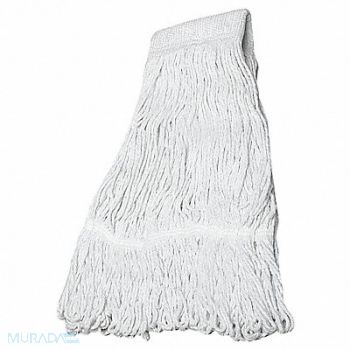 ABILITY ONE Wet Mop White Acrylic/Nylon/Rayon/PET, 3NB99