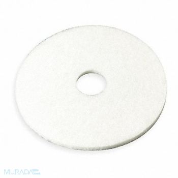 ABILITY ONE Polishing Pad 20 In White PK5, 3NE28