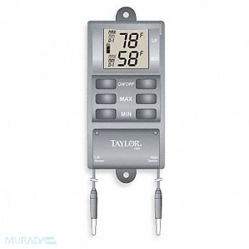 TAYLOR Digital Thermometer -20 to 120 Degree F, 3NE56