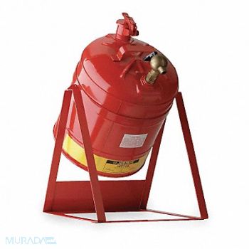 JUSTRITE Type I Faucet Safety Can 5 gal Red, 3NJX9