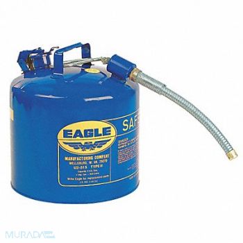 EAGLE Type II Safety Can Blue 15-7/8 in H, 3NKU7