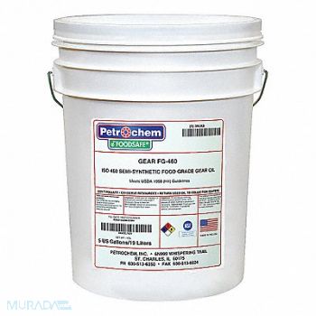 PETROCHEM Food Grade SemiSyn Gear Oil ISO 460, 3NLK8