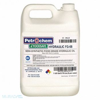 PETROCHEM Food Grade SemiSyn Hydraulic Oil ISO 68, 3NLL6
