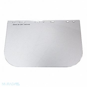 SELLSTROM Faceshield Visor Poly Clear 8x12in, 3NLZ2