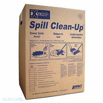 XSORB Universal Absorbent 25 lb Box, 3NNK9