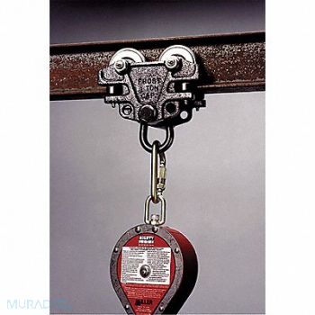 HONEYWELL MILLER Eyebolt D-Ring Anchor Permanent, 3NPN6