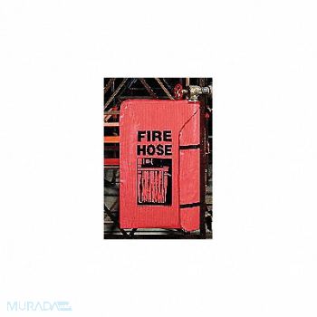 GRAINGER APPROVED Fire Hose Cover 17 inL 5-1/4 inW Red, 3NRF9