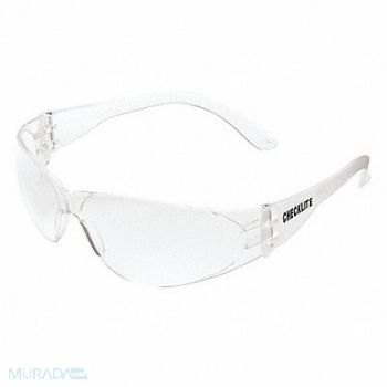 MCR SAFETY Safety Glasses Clear, 9CT05